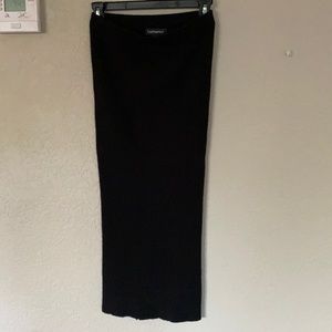 Women’s XS Black ribbed dress or skirt
